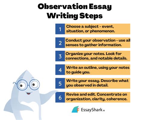 How To Write An Observation Essay Writing Steps Sample And Tips