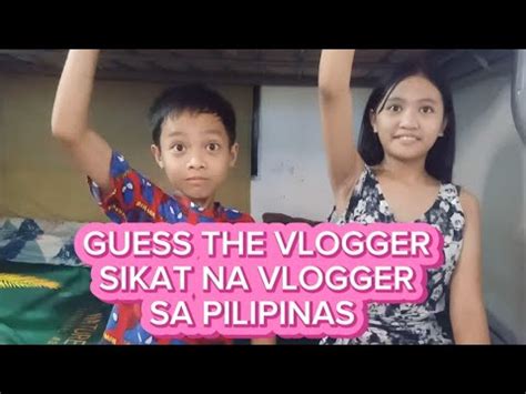 GUESS THE VLOGGER SIKAT NA MGA VLOGGER DITO SA PILIPINAS CHALLENGE