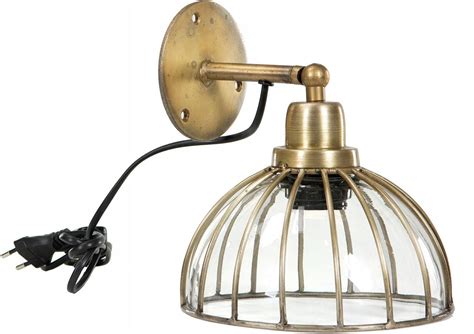 Lampa Skandi Pl Lampa Kinkiet Klara Z Ota Szklany Klosz Opinie I