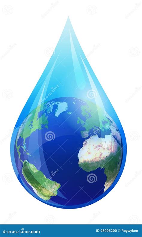 Earth Droplet Royalty-Free Stock Photography | CartoonDealer.com #6527909