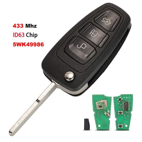 Remoto Fsk Mhz Id Chip O Da Aleta Chave Do Carro Capa