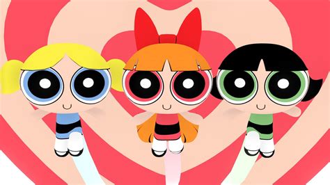 Powerpuff Girls Animecartoon Style 3d Model Download Free 3d Model