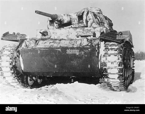 Deutscher Panzer Iii An Der Ostfront Stockfotografie Alamy