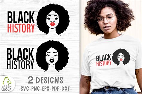 Black History Month Bundle Black Woman Svg African American Women Png