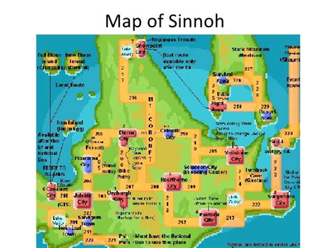 Sinnoh Map Labeled