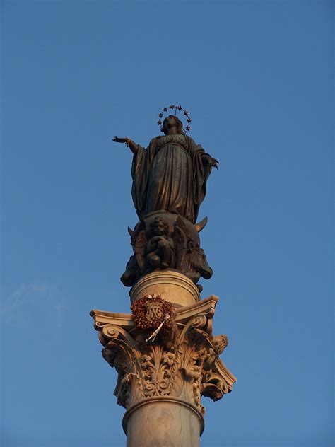 Fotos Gratis Monumento Estatua Religi N Azul Escultura Art