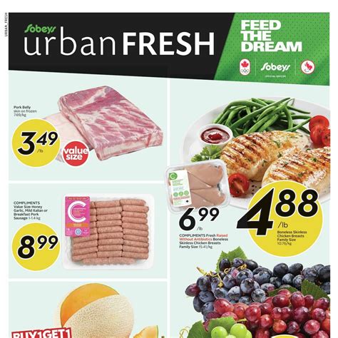 Sobeys Weekly Flyer Urban Fresh Weekly Savings On Jul