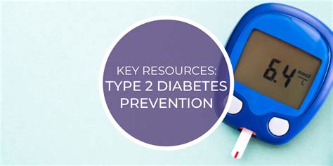 Key Resources: Type 2 Diabetes Prevention • MyNutriWeb