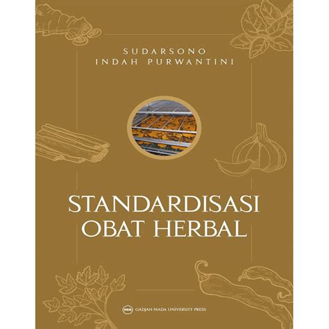 Jual Buku Original Buku Standardisasi Obat Herbal Sudarsono Ugm Press