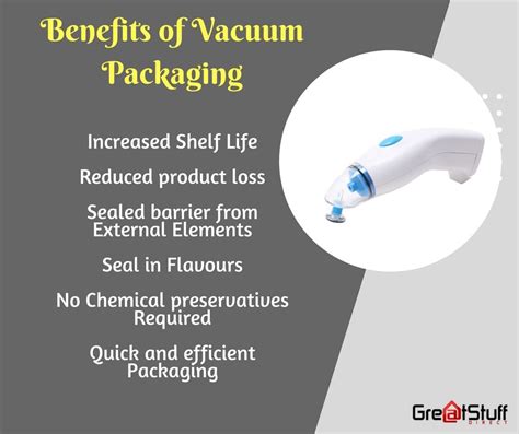 Know The Benefits Of Vacuum Packaging Foodsaver Vacuumsealer