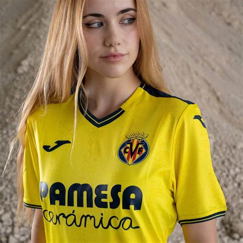 Nova Camisa Titular Do Villarreal Joma Mdf