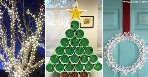 Low Cost Christmas Decorations You Can Make Yourself K Craft