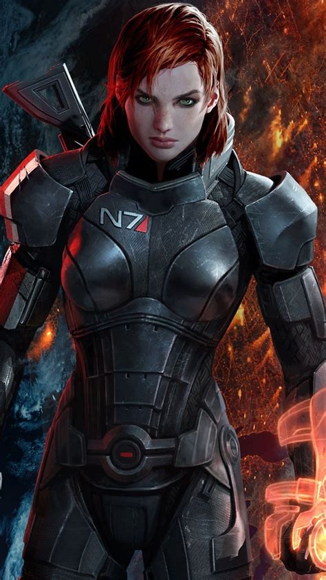 Mass Effect Shepard Women Wallpapers Wallpaper Cave