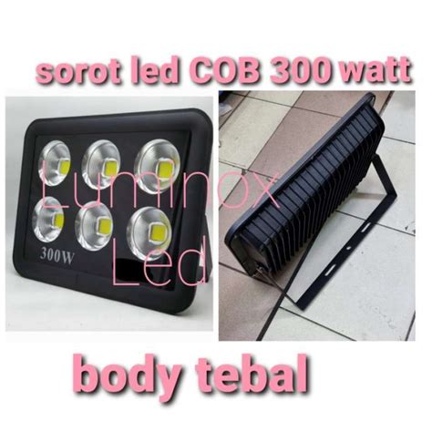 Promo Sorot Led 300watt 300w Tembak Floodlight Led 300 Watt Body Tebal