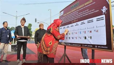 Kpu Kabupaten Ngawi Serahkan Estafet Kirab Pemilu Ke Kpu Kabupaten