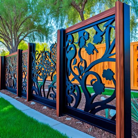 Unique And Creative Yard Fence Designs To Help With Your New Fence Build Inspiring Designs