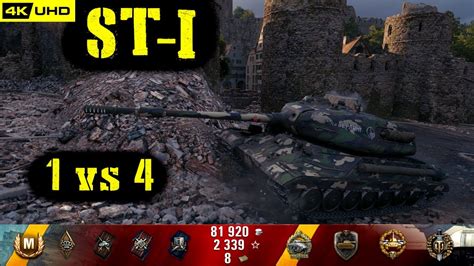 World Of Tanks ST I Replay 8 Kills 6K DMG Patch 1 6 1 YouTube