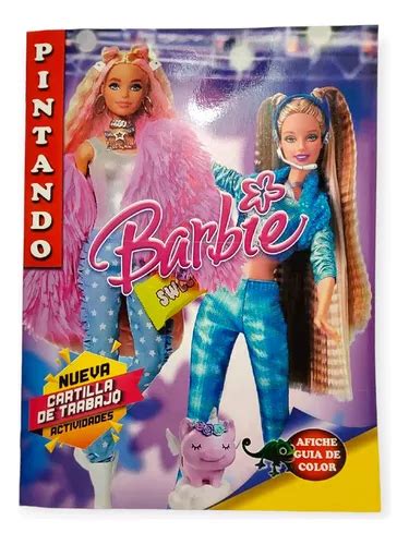 Cartilla Actividades Aprender Colorear Recortar Con Barbie Cuotas Sin Interés