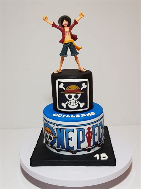 TARTA ONE PIECE Pastel de cumpleaños fácil Postres para fiesta de