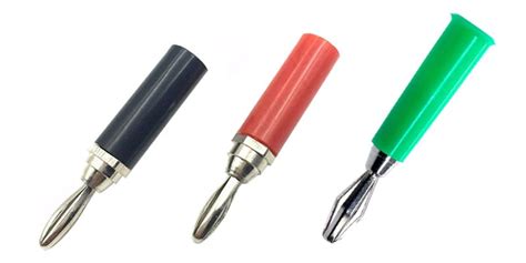 4mm Banana Plug Solder Red Green Or Black Wiltronics