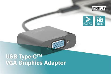 Digitus By Assmann Shop Usb Type C™ Vga Grafik Adapter