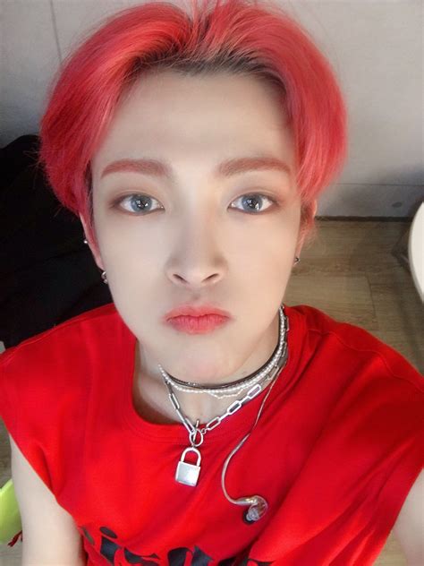 Ateez 에이티즈 On Twitter Kim Hongjoong Korean Hairstyle Korean Skincare Routine