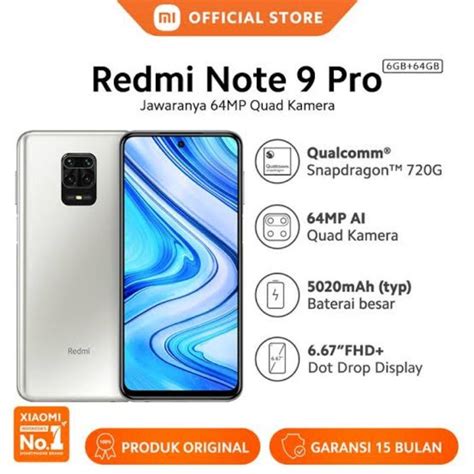 Jual Redmi Note 9 Pro Shopee Indonesia