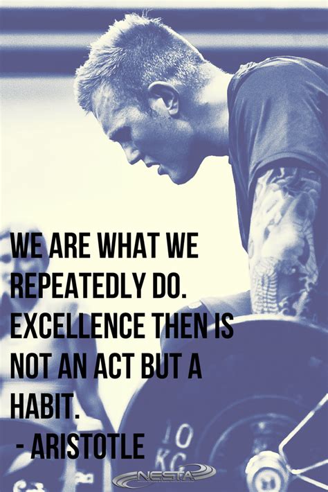 We are what we repeatedly do. Excellence then is not an act but a habit. How To Be A World Class ...