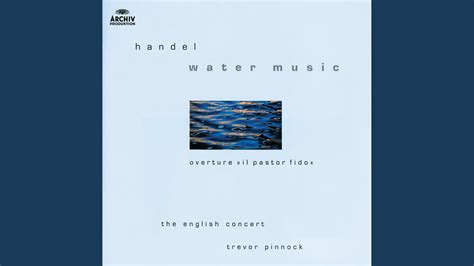 Handel Water Music Suite No In F Major Hwv Viii Hornpipe