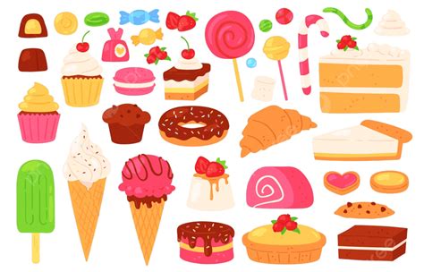 Candy Sweets Vector Hd Png Images Cartoon Candy And Sweets Design