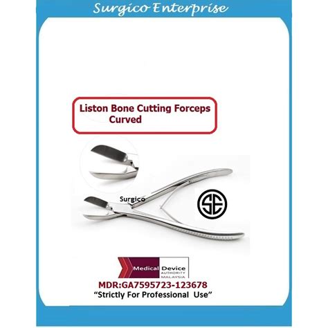 LISTON BONE CUTTING FORCEPS CURVED 14CM SURGICAL MEDICAL USE Shopee