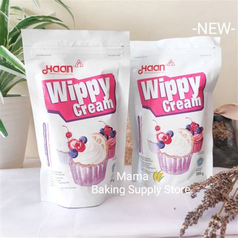 Jual Haan Whippy Wippy Cream Whip Cream Bubuk Whipping Krim Gr