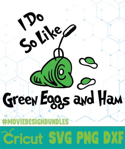 Art Collectibles Layered Svg Svg Bundle I Do Not Like Green Eggs And