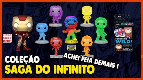 PREVIEW COLEÇÃO SAGA DO INFINITO MARVEL FUNKO POP ACHEI FEIA DEMAIS