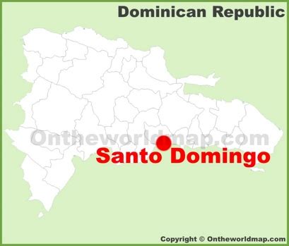 Santo Domingo Maps | Dominican Republic | Maps of Santo Domingo de Guzmán