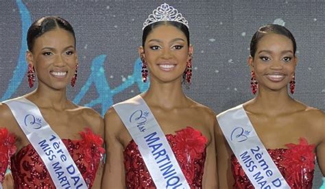 Miss France 2024 qui est Chléo Modestine la superbe Miss Martinique