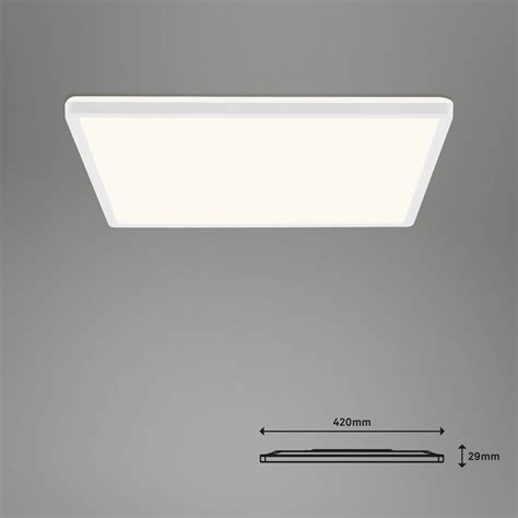 Plafoniera LED Slim S Dimmerabile CCT Bianco 42x42cm Lampade It