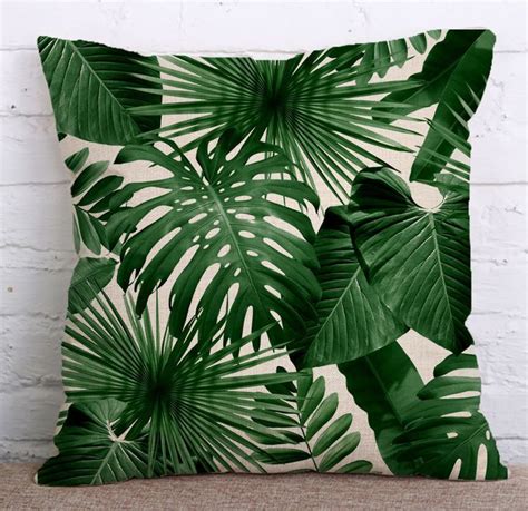 Tropical Plants Cushion | HomeAdore Shop | Tropical plants, Plant ...