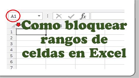 Como Bloquear Celdas En Excel En Segundos Como Desbloquear Celdas En