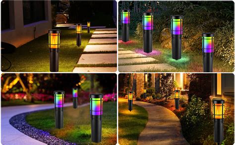 Zwoos Lot De Lampes Solaires Avec Flammes R Alistes Illuminez Toute