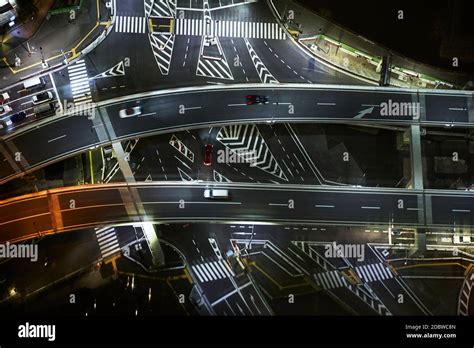 Highways In Tokyo At Night, Japan Stock Photo - Alamy