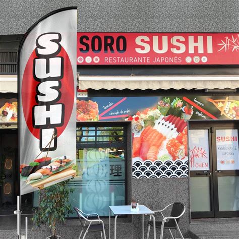 Sushi business Flag, 8FT Sushi Advertising Feather Flag,Sushi Banner