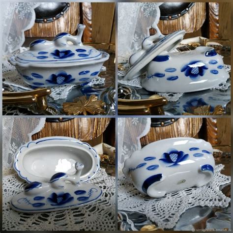 Легендарная гжель красивые в интерьере (42 фото) - красивые картинки и ...