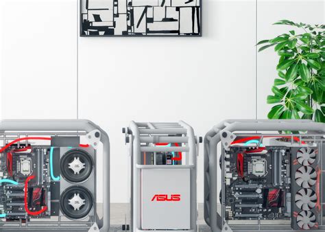 computer host modern  model cgtrader