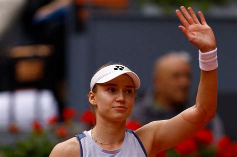 Tennis Rybakina Survives Putintseva Scare To Reach Madrid Semis