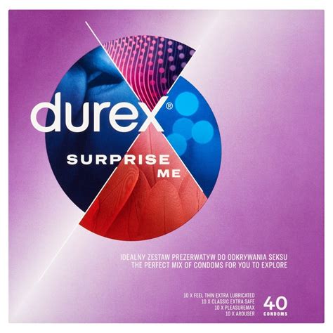 Prezerwatywy Durex Surprise Me X Szt Cena Apteka Internetowa