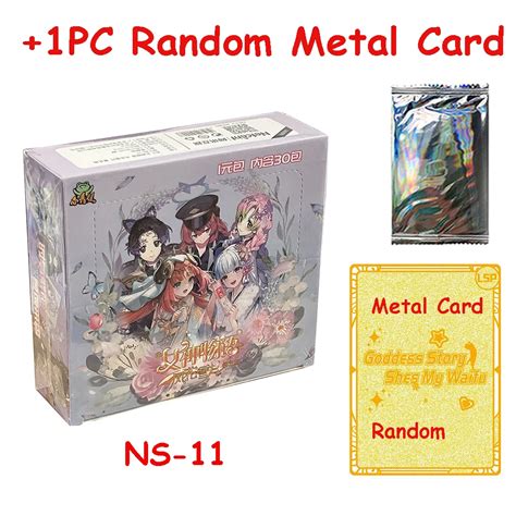 Goddess Story Paquete De Cartas De Colecci N Ns1m11 Caja De Refuerzo Tcg Bikini Raro Anime