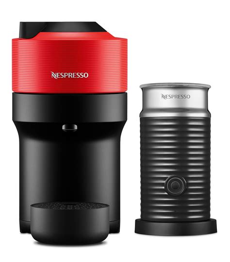 Nespresso Combo Cafetera Nespresso Vertuo Pop Rojo El Palacio De Hierro