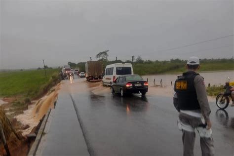 Rodovias No Agreste Estão Interditadas Em Razão Das Fortes Chuvas Nesta