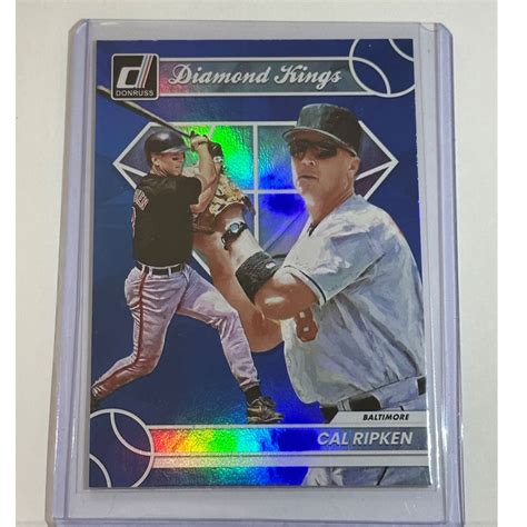 2023 Donruss Cal Ripken Jr Diamond Kings Blue Foil